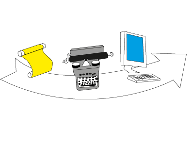 machine à écrire